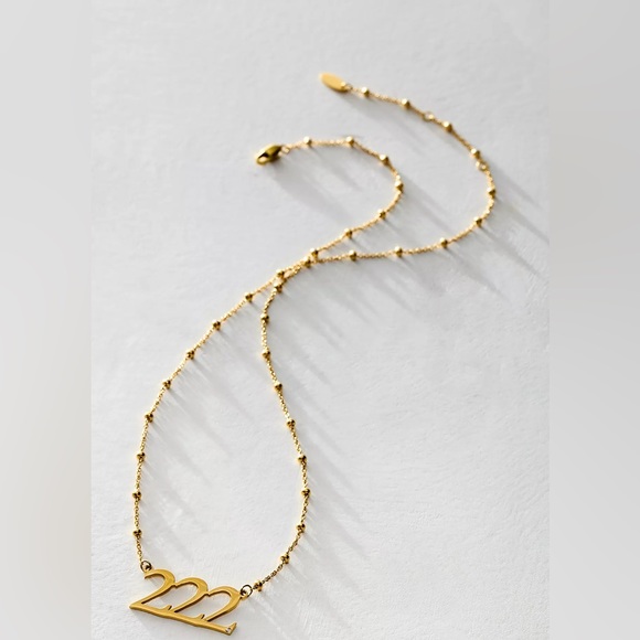 NWT Angel Number Necklace - Picture 3 of 5